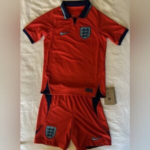 Nike England National Team Away Soccer Kit 2022 Jersey/Shorts Youth Sz: Small